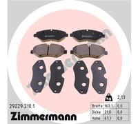 ZIMMERMANN 29229.210.1 Kit de plaquettes de frein, frein à disque pour IVECO