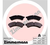 ZIMMERMANN 29231.230.1 Kit de plaquettes de frein, frein à disque pour IVECO
