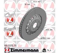 ZIMMERMANN 100.3375.75 Disque de frein pour AUDI,VW