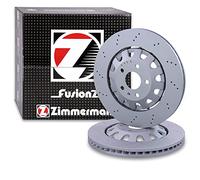 2x Disque de frein ventilé 100.3367.70 ZIMMERMANN pour SEAT CUPRA AUDI