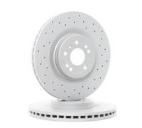 2x Disque de frein ventilé de l'intérieur 400.3649.52 ZIMMERMANN