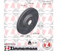ZIMMERMANN 400.5555.54 Disque de frein pour MERCEDES-BENZ