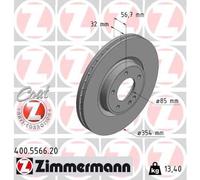 ZIMMERMANN 400.5566.20 Disque de frein pour MERCEDES-BENZ