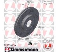 ZIMMERMANN 400.5566.54 Disque de frein pour MERCEDES-BENZ