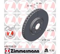 ZIMMERMANN 400.5568.20 Disque de frein pour MERCEDES-BENZ