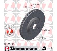 ZIMMERMANN 400.5573.30 Disque de frein pour MERCEDES-BENZ