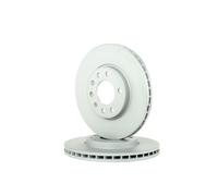 2x Disque de frein ZIMMERMANN 430.1483.20 convient pour OPEL VAUXHALL