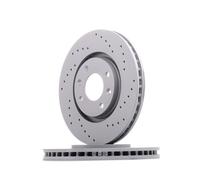 2x Disque de frein ZIMMERMANN 440.3106.52 convient pour OPEL CITROËN/PEUGEOT