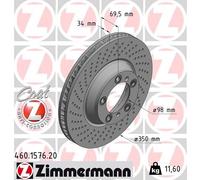 ZIMMERMANN 460.1577.20 Disque de frein