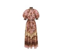 Zimmermann - Aster Billow Maxi Dress - Femme - Robes - Rose - Taille: 40 FR
