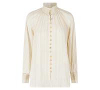 Zimmermann - Aster Blouse - Femme - Blouses et Chemises - Beige - Taille: 36 FR