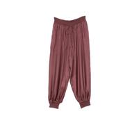 Zimmermann - Aster Harem Pant - Femme - Pantalons - Violet - Taille: 42 FR