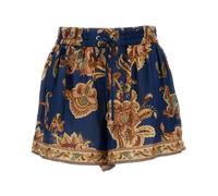 Zimmermann - Aster Relaxed Short - Femme - Shorts - Multicolore - Taille: 32 FR