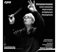 Zimmermann, B.A. - Cello Concerto [Import]