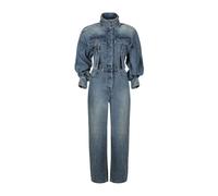 Zimmermann - Combinaison en denim à col montant - Femme - Combinaisons et Ensembles - Bleu - Taille: 36 FR