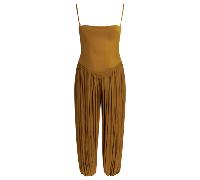 Zimmermann combinaison femme jaune style corset en jersey de viscose extensible - 2