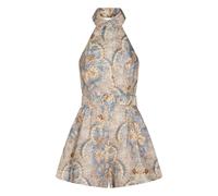 Zimmermann - Combinaison Short Ceinturée Dos Nu - Femme - Combinaisons et Ensembles - Multicolore - Taille: 42 FR