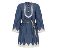 Zimmermann - Denim Mini Dress - Femme - Robes - Bleu - Taille: 38 FR