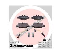 Plaquettes de frein 24008.185.3 ZIMMERMANN pour MERCEDES-BENZ VIANO