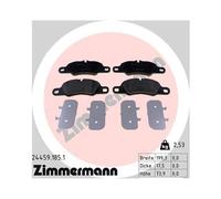ZIMMERMANN 24459.185.1 Plaquettes de frein