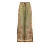 Zimmermann - Indra Pantalon Large - Femme - Pantalons - Multicolore - Taille: 38 FR