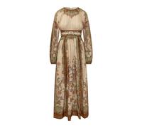 Zimmermann - Indra Waisted Maxi Dress - Femme - Robes - Multicolore - Taille: 42 FR