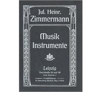 Zimmermann, J: Musik-Instrumente-Katalog