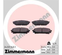 ZIMMERMANN Jeu De Plaquettes De Frein Arrière Pour Subaru Impreza Break