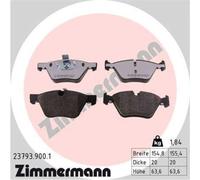 ZIMMERMANN Jeu De Plaquettes De Frein Avant System Ate - Teves Pour BMW 5er