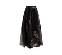 ZIMMERMANN jupe longue en soie femme noire - 1