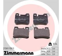 ZIMMERMANN Kit De Plaquettes De Frein Arrière Pour Mercedes-Benz Saloon 190