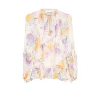 Zimmermann - Luna Ruffle Blouse - Femme - Blouses et Chemises - Multicolore - Taille: 38 FR