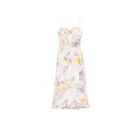 Zimmermann - Luna Ruffle Midi Dress - Femme - Robes - Multicolore - Taille: 40 FR