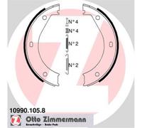 ZIMMERMANN Mâchoires de Frein Arrière de Stationnement pour BMW 8er Z8 Roadster