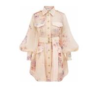 Zimmermann - Mini-robe Hypnotic Utility - Femme - Robes - Multicolore - Taille: 42 FR