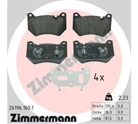 ZIMMERMANN Plaquette de Freins Disque pour Audi Q5 Fyb Fyg Cours L'Exercice Fyt