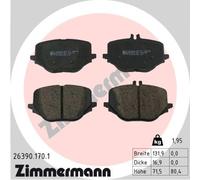 ZIMMERMANN Plaquette de Freins pour MERCEDES-BENZ CLASSE S W223 V223