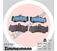 ZIMMERMANN Plaquettes de frein Avant pour PORSCHE 911 (996) 911 (997) Plaquettes