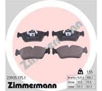 ZIMMERMANN Plaquettes De Frein Ensemble De Plaquettes Avant Pour BMW 3 E 1 E