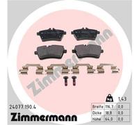 Zimmermann Plaquettes De Frein Kit De Plaquette Avant Pour Mercedes-Benz A-Class