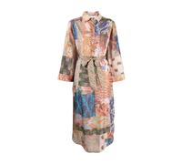 Zimmermann - Robe-chemise en soie à patchwork Paisley - Femme - Robes - Multicolore - Taille: 38 FR