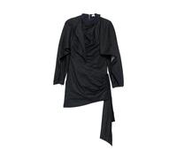 Zimmermann - Robe Courte Drapée à Col Haut - Femme - Robes - Noir - Taille: 40 FR