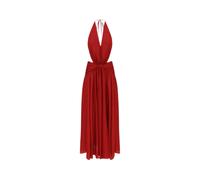 Zimmermann robe femme rouge Indra en soie - 1