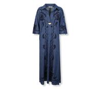 Zimmermann - Robe mi-longue Aster - Femme - Robes - Bleu - Taille: 42 FR