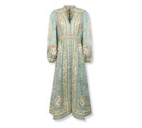 Zimmermann - Robe mi-longue Roselight à décolleté plongeant - Femme - Robes - Multicolore - Taille: 38 FR