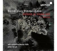 Zimmermann / Wdr Sin - Bernd Alois Zimmermann: Sinfonie in einem Satz [New CD]