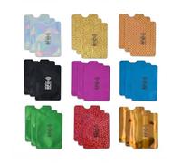 Zimoer 27 RFID Protection Carte, Housse De Protection RFID, Housse De Protection NFC, Porte Carte Anti Piratage, Carte NFC, Porte Carte Bancaire Anti Piratage, Blocage RFID（Colore） (B)