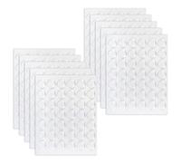 Zimoer 420Pièces 10mm Points Adhésifs,Double Face Adhésifs Rond,Adhésif Amovible Point,Transparents Points Adhésifs Ballon,Pastilles Adhésives Amovibles,pour la Décoration de la Maison,du Bureau