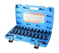 Zimoer Outils Demontage Connecteur, Outil de Retrait des Broches du Connecteur, Terminal Removal Tool Kit Universel 23 Pièces avec Boîte pour Réparation de Voiture, Bricolage