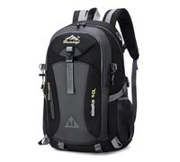 Zimoer Sac à Dos Randonnée 40L Léger Pliable Sac à Dos Trekking Grande Capacité Imperméable Sac à Dos Voyage Avec Compartiment Étanche, Sac à dos Trekking Sac à Dos Sport Homme Femme (Noir)
